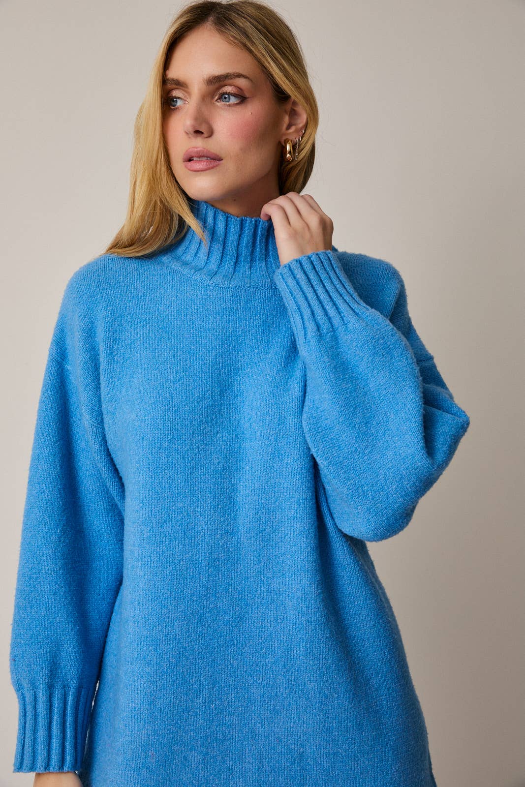 Sky sweater dress