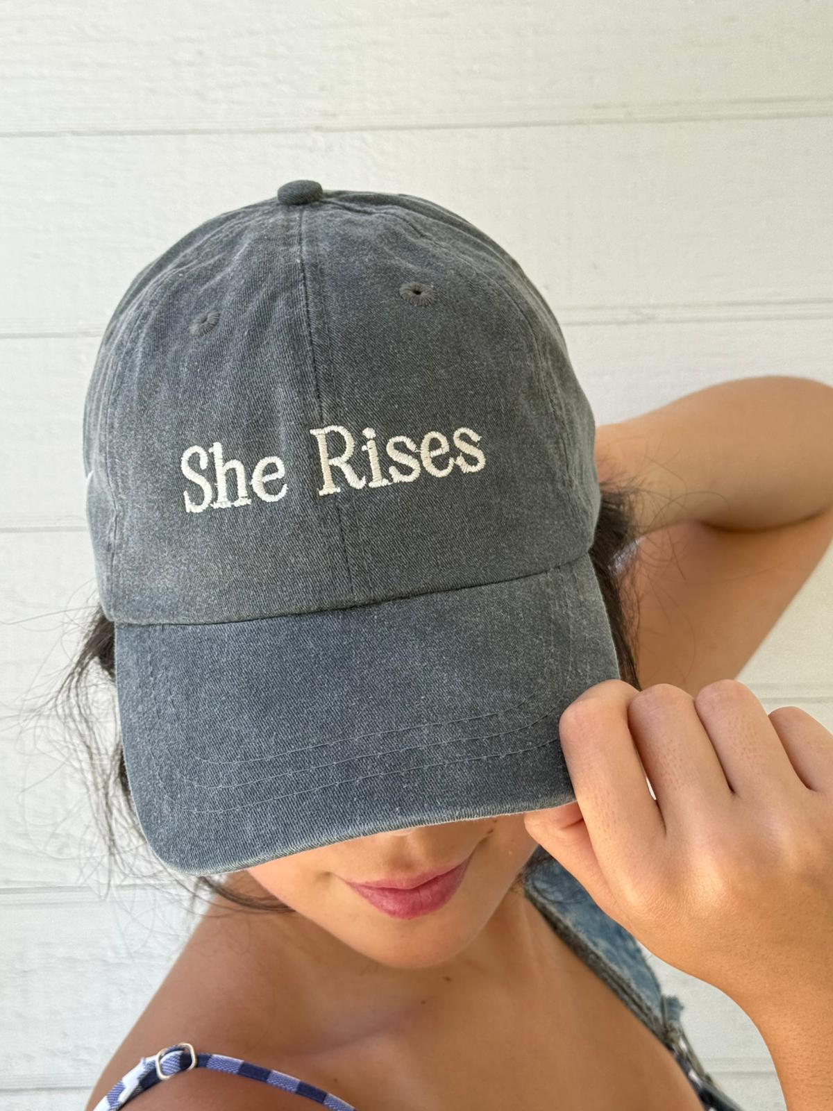 She Rises cap