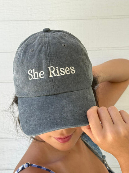 She Rises cap